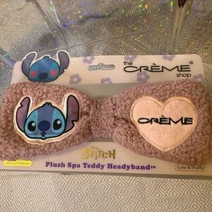The Crème Shop Plush Spa Teddy Headband - Brown